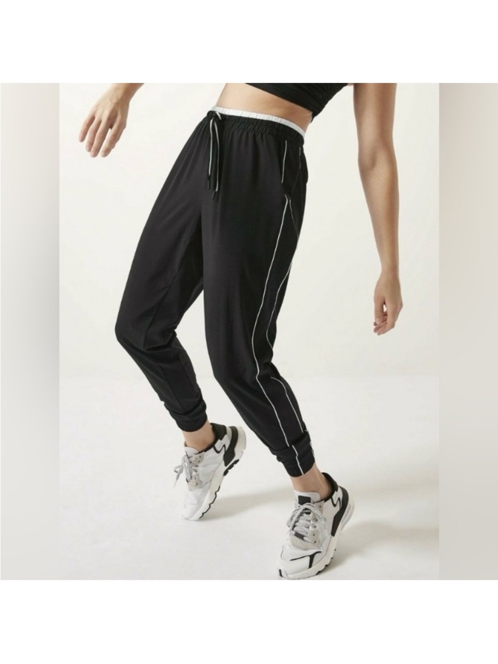 Athleta color blocked Brooklyn jogger
